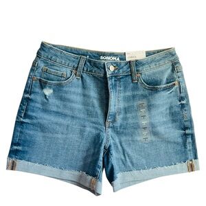 Sonoma Women's High Rise Denim Shorts